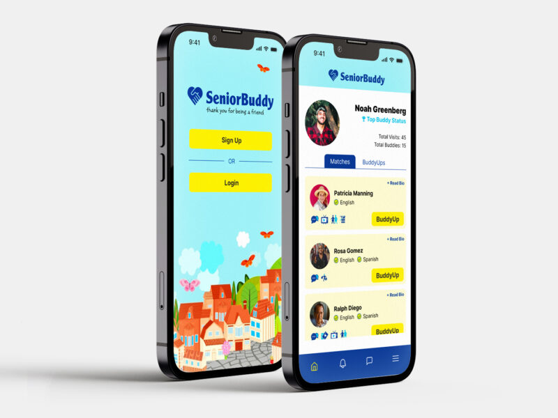 SeniorBuddy Mobile App UX Case Study